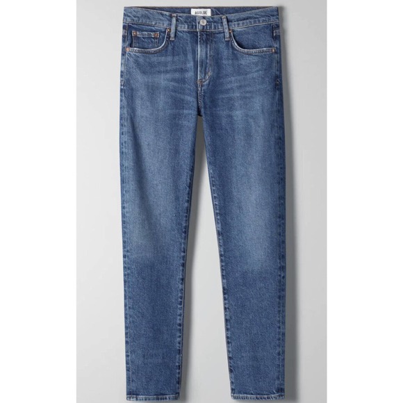 Agolde Denim - AGOLDE Jeans Mid Rise Straight Toni Obscure Sz 32 NWT